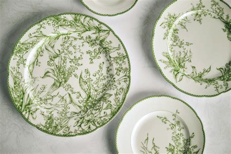 dior lily of the valley plates|dior lily of the valley collection.